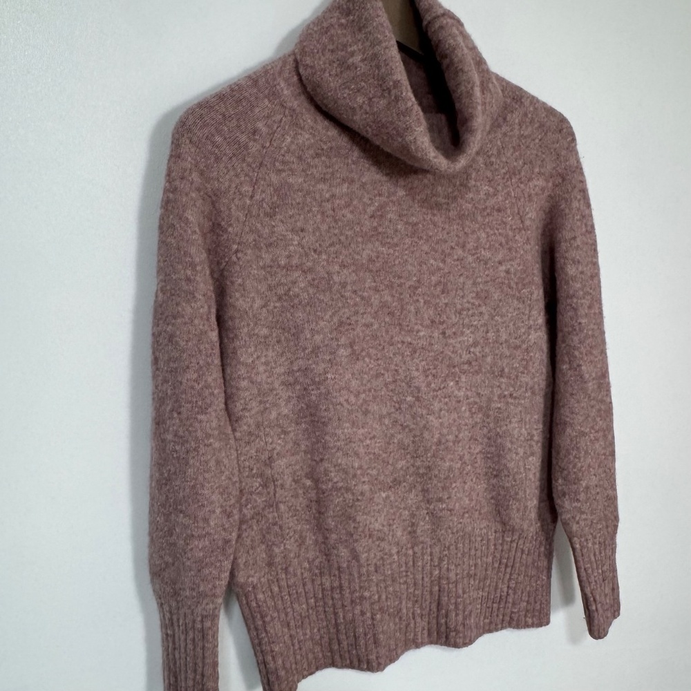 Babaton Plutarch Sweater Wool-blend Oversized Turtleneck Dusty Pink Size XS